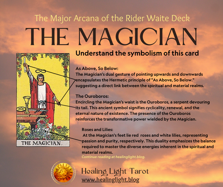Understanding the Symbolism of the Magician Card Healing Light Understanding the Symbolism of the Magician Card Healing Light