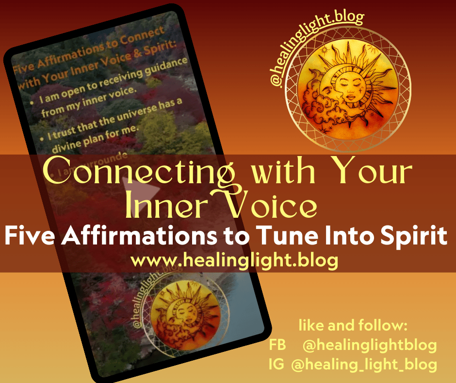 Connecting with Your Inner&nbsp;Voice