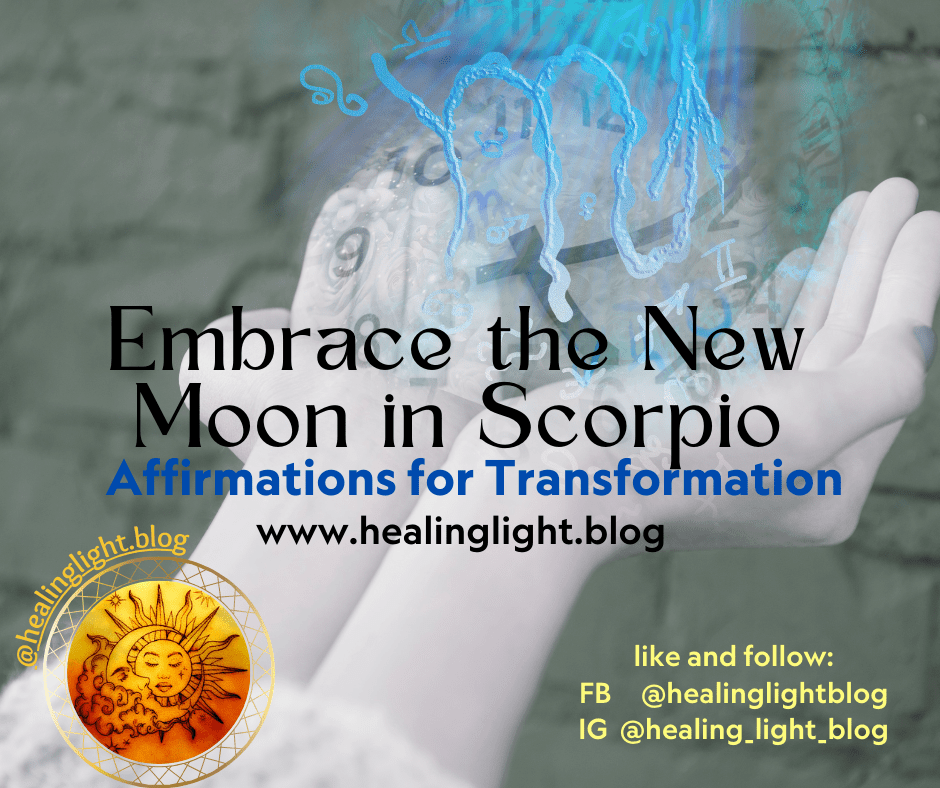 Embrace the New Moon in&nbsp;Scorpio