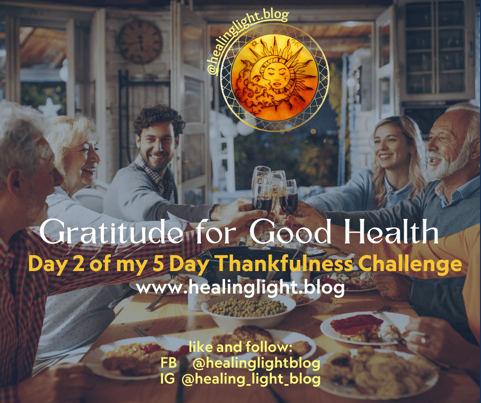 Gratitude for Good&nbsp;Health